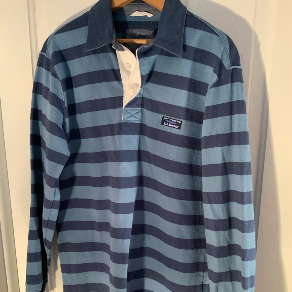 Men’s Blue striped shirt